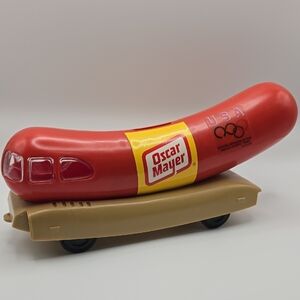 Vintage Oscar Mayer Wienermobile Coin Bank 1992 Olympics